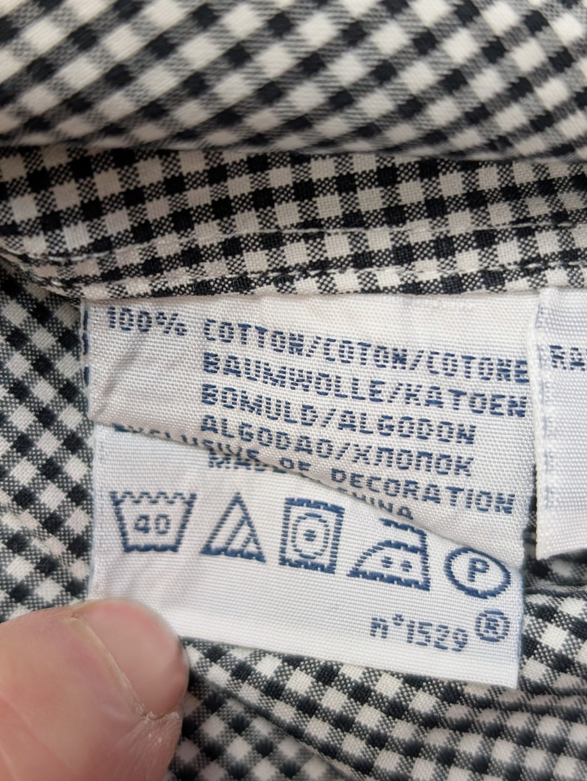 Chemise Polo Ralph Lauren Shirt L Custom Fit Carreaux Noir Button Down