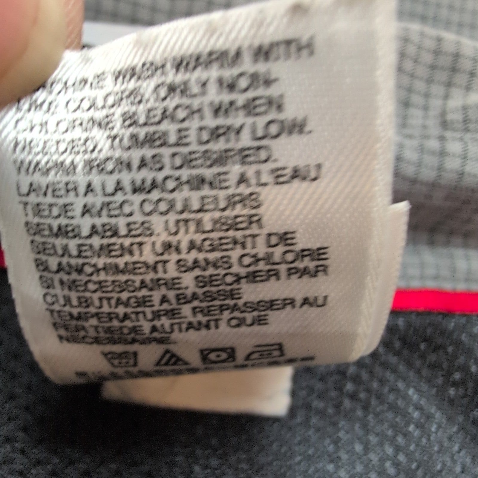Chemise The North Face modèle technique modal gris micro carreaux XL