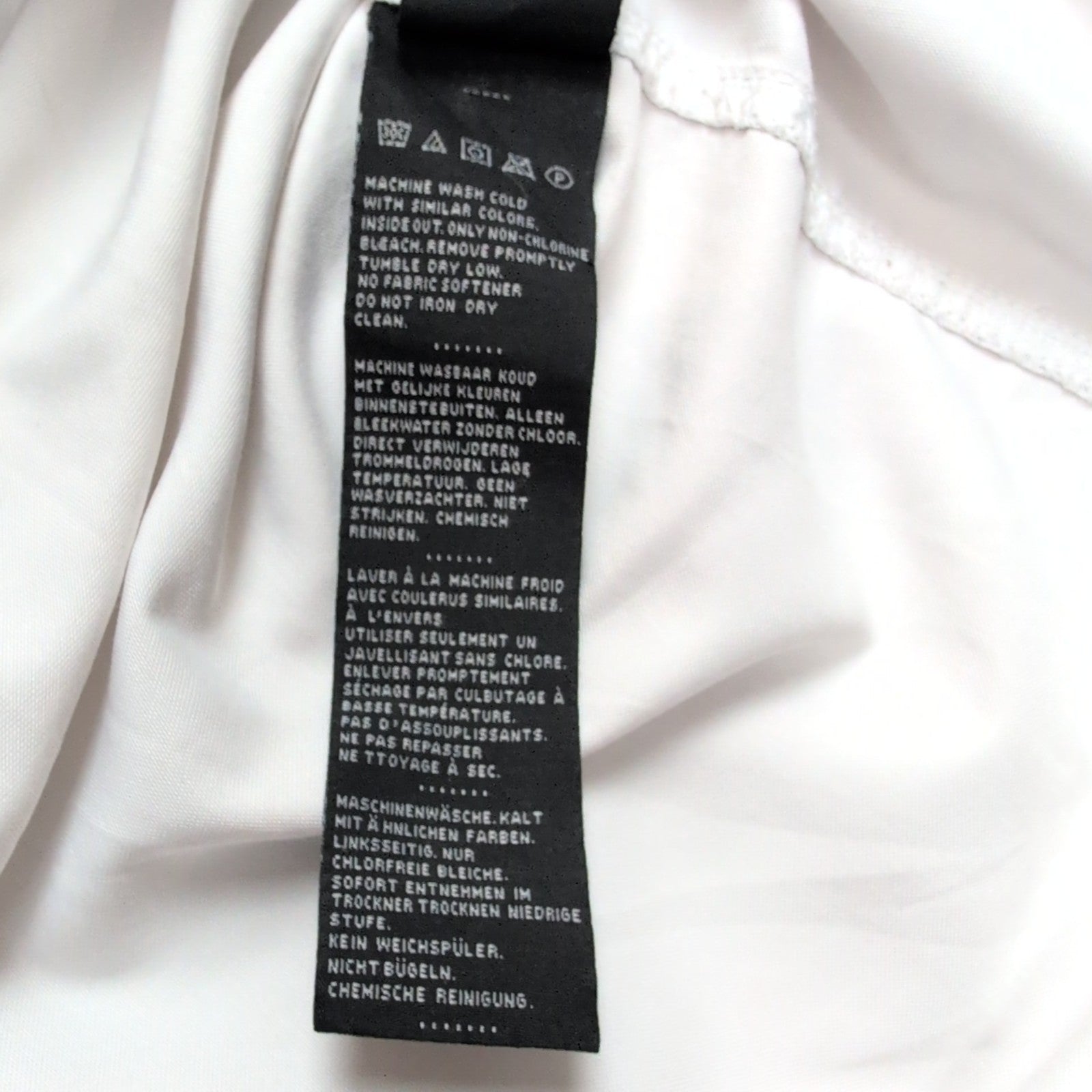 Chemise Harley-Davidson L Blanche Coolcore Manches Courtes Logo Brodé