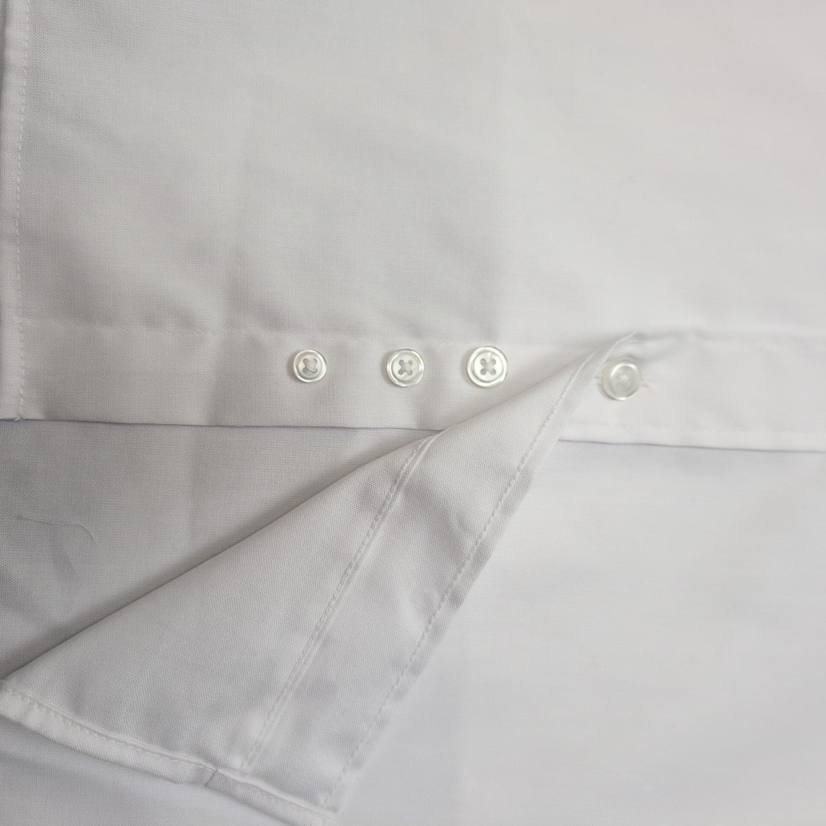 Chemise HENBURY L/XL blanche unie coton polyester neuve avec étiquette