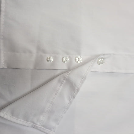 Chemise HENBURY L/XL blanche unie coton polyester neuve avec étiquette