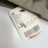Jupe Femme T34 Pimkie Crème Coton Neuve avec Étiquette Poches Cargo