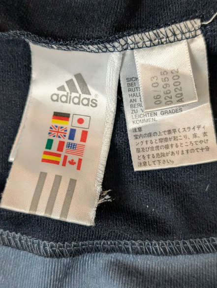 Veste Adidas Grise Taille XL (Taille Grand - voir mesures) Zips Poignets Sport