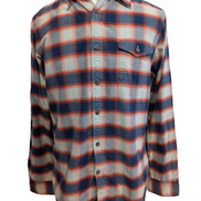 Chemise THE NORTH FACE M ROUGE BLEU Carreaux Coton Chaud |288S