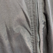 REEBOK Manteau Blouson Vintage Matelassé Noir Gris Capuche Col Taille L | 310BSR