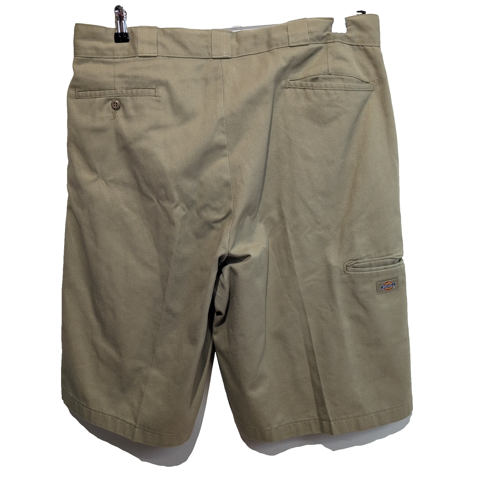 Short Dickies Workwear Crème Homme W36 Coupe Droite Très Bon État