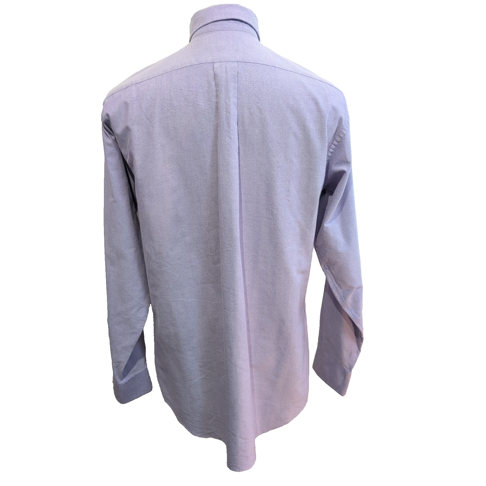 Chemise Chaps Coton Oxford lilas manches longues 1 poche M L