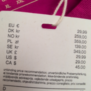 T-shirt Femme Esprit XXL Rose Fuchsia Col Rond Coton Neuf avec Étiquette