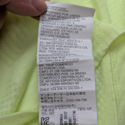 T-shirt de Sport Under Armour HeatGear Jaune Fluo Femme Taille M