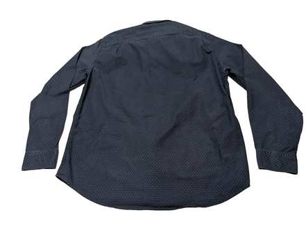 Chemise GAP bleu marine à motifs manches longues homme taille L