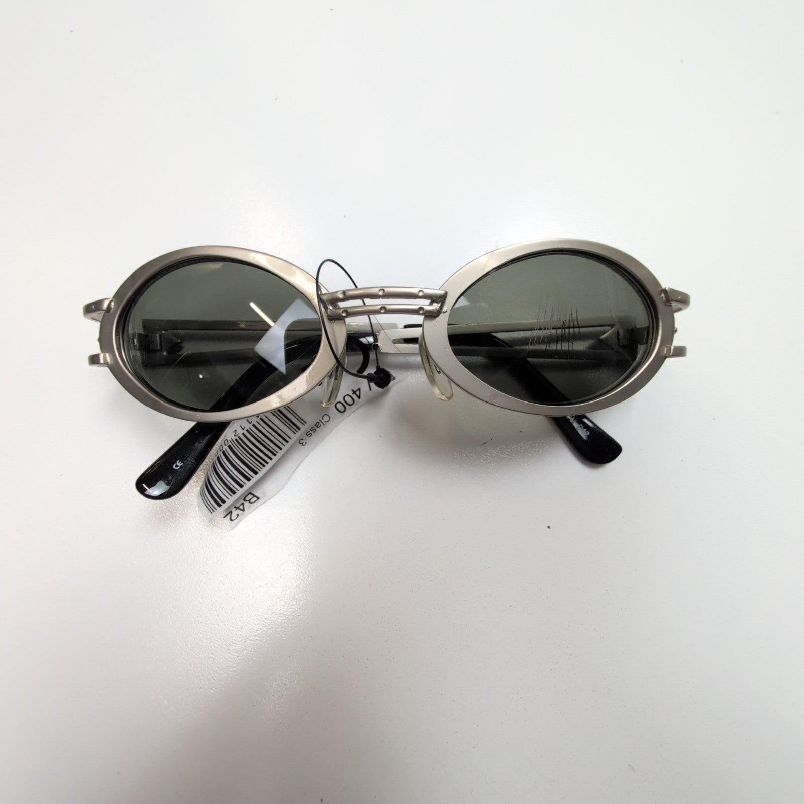 Lunettes de soleil Y2K Cyberpunk Double Branche Branche Large