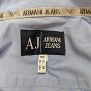 Chemise Armani Jean bleu uni taille M #265m