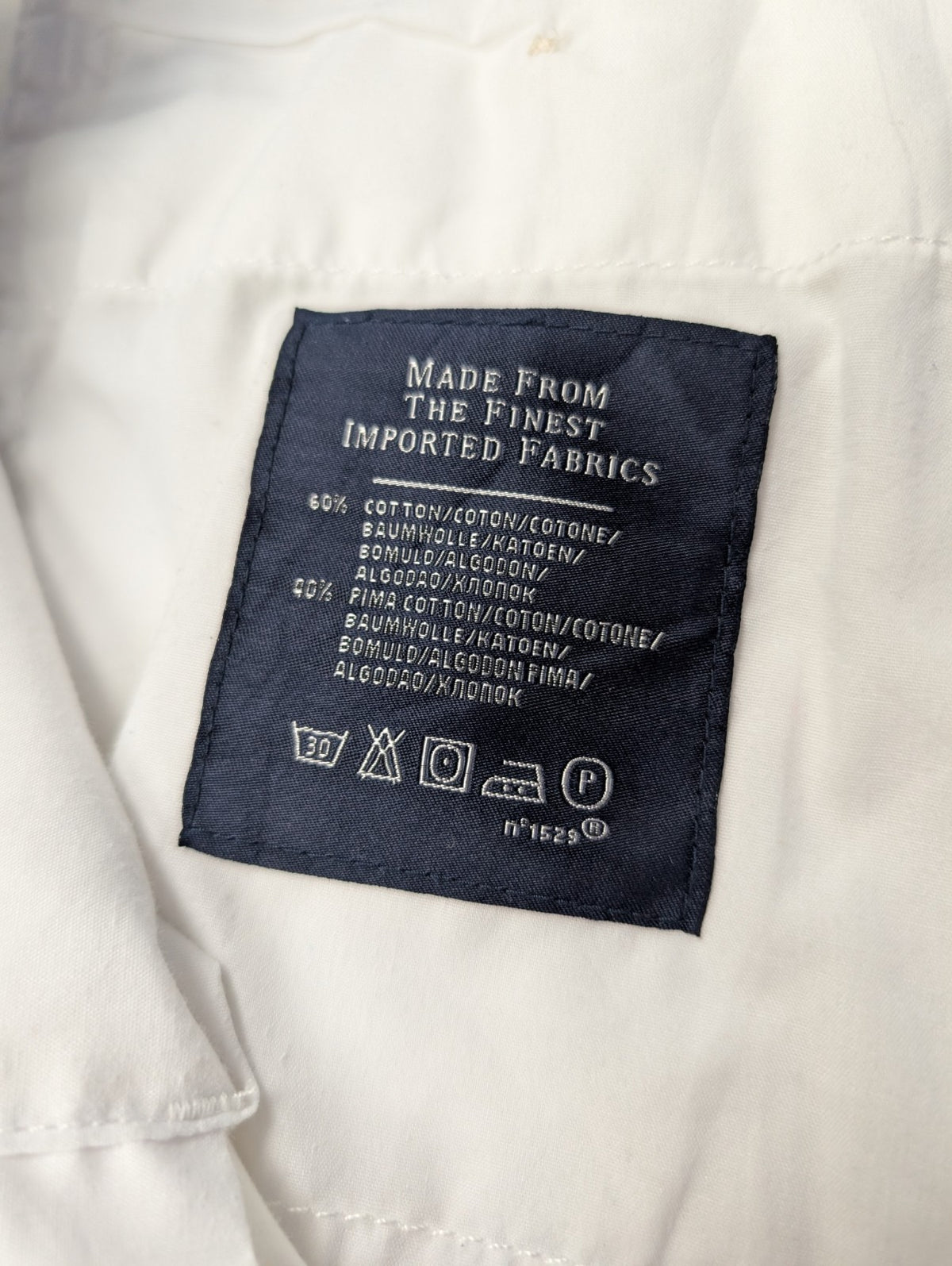 Pantalon chino Polo Ralph Lauren Classic Fit W42 L30 blanc coton Pima