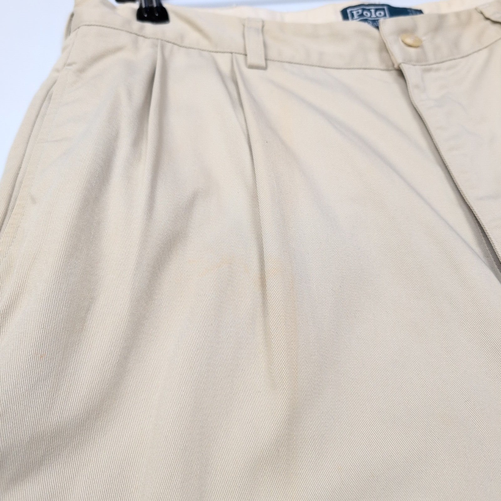 Pantalon chino Polo Ralph Lauren crème Hammond W38xL42 FR48 #34cr