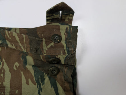 Veste Militaire Combat Armée Grecque Tiger Stripe Manches Longues - Taille M