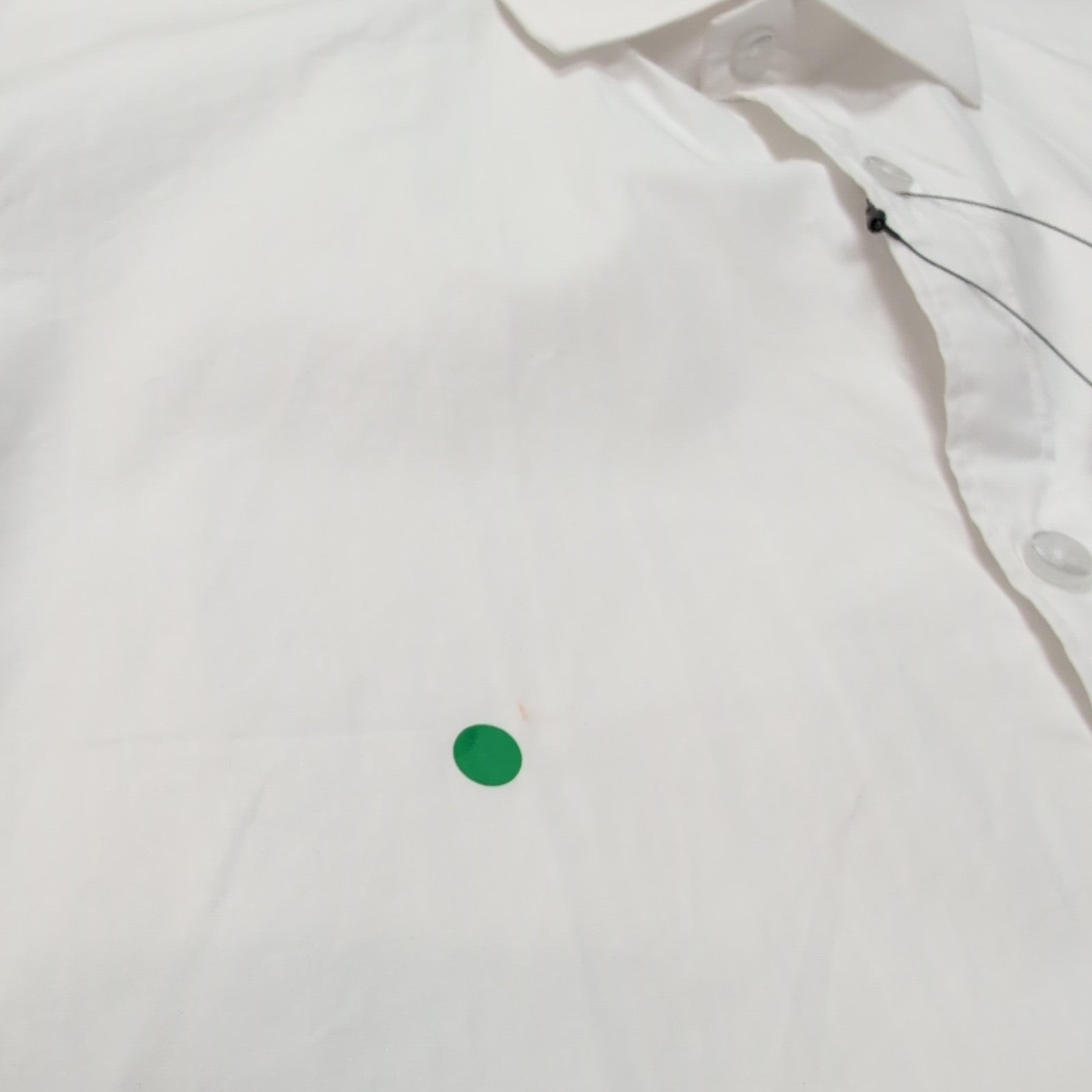 Chemise Todd Shelton L Neuve Étiquette Slim Fit 100% Coton Blanche