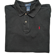 Polo manches courtes Polo Ralph Lauren XL 18-20 S noir logo rouge