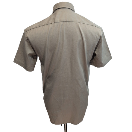 Chemise Dickies S Beige Manches courtes 2 Poches Workwear Poche Stylo
