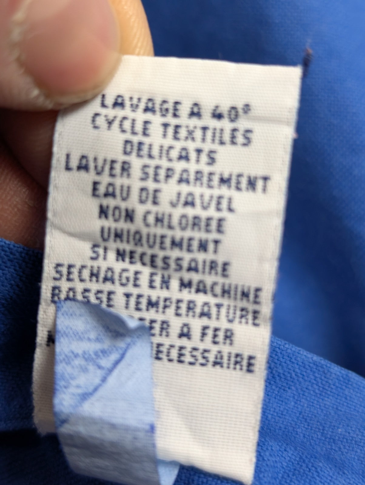 Ralph Lauren Chemise L Bleu Uni Logo Rose Fluo Manches courtes