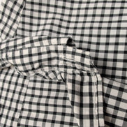Chemise Polo Ralph Lauren XL Yarmouth Carreaux Noir Blanc Coton Logo Noir