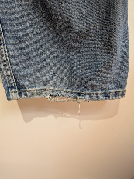 Jean Wrangler Vintage Homme W40 L30 Bleu Clair Denim Coupe Droite Classic Fit
