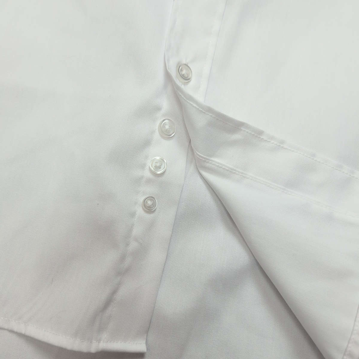Chemise Henbury L/XL Blanche Neuve Étiquette Poche Coton Polyester