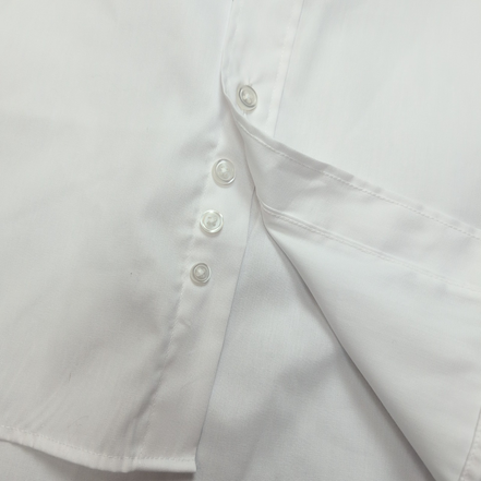 Chemise Henbury L/XL Blanche Neuve Étiquette Poche Coton Polyester