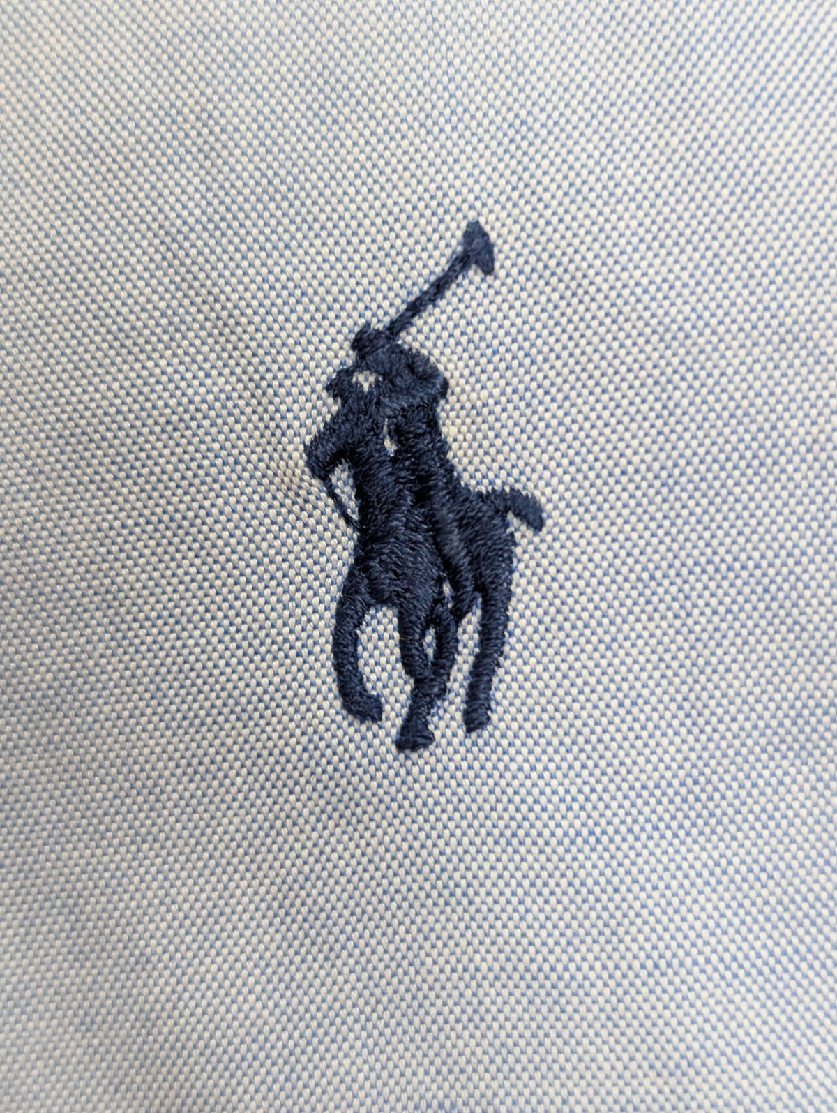 Chemise Ralph Lauren XL XXL Bleu Clair Classic Fit Shirt Button Down