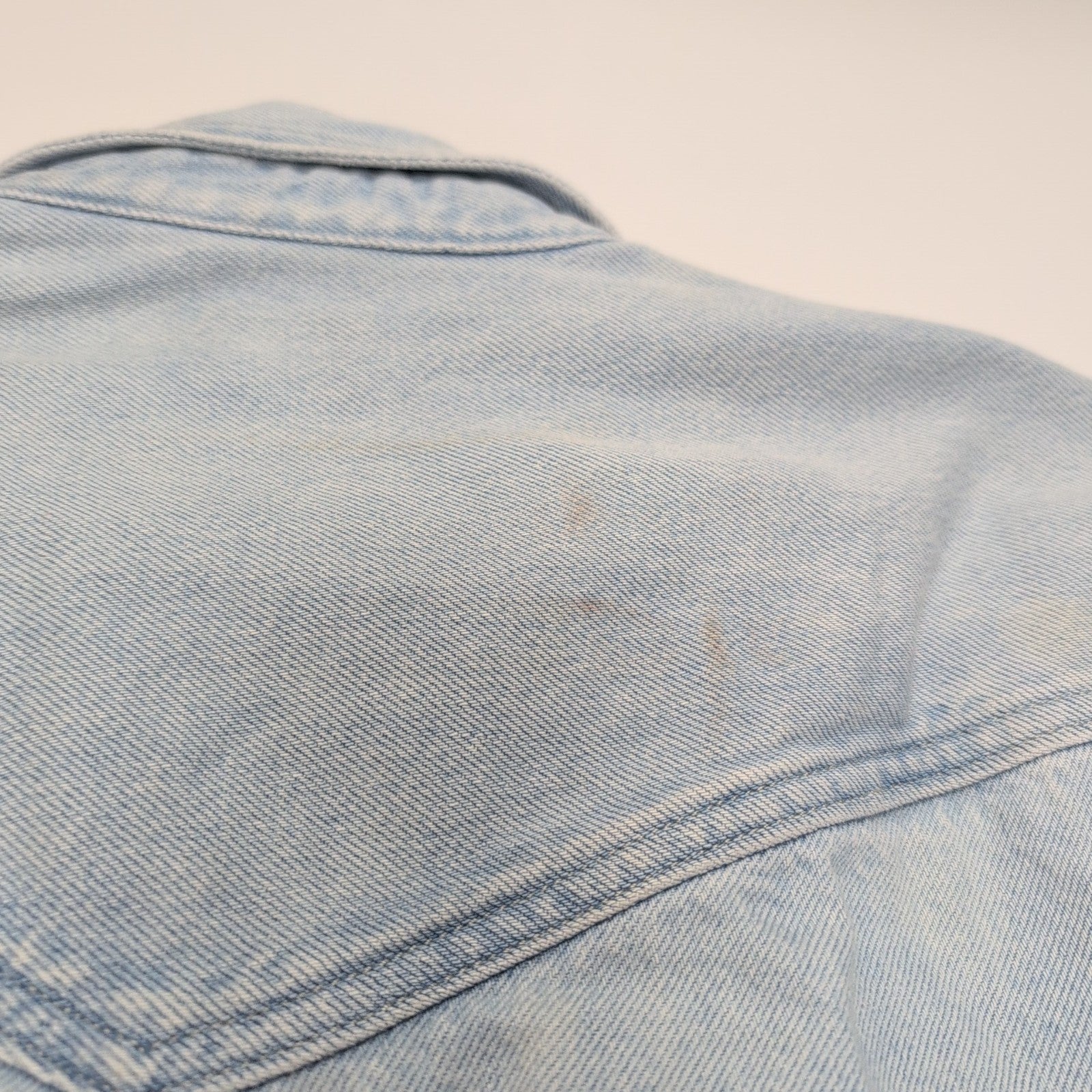 Chemise Levi's Made in Sri Lanka Femme S Western Jean Bleu Vintage