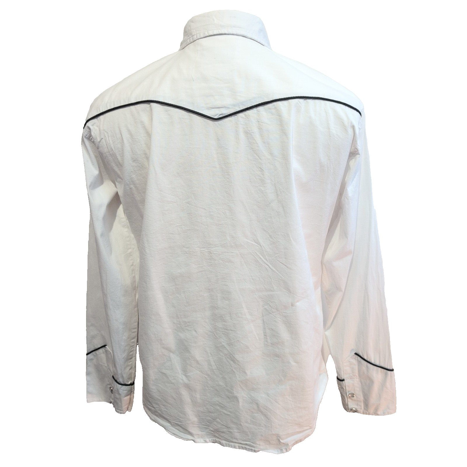 Chemise Monsieur Osmar G Style Western Broderies Cheval Manches Longues Taille S