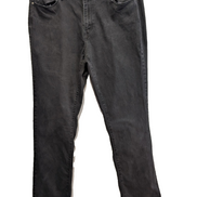 Jean Levi's 505 Femme Noir Straight Ultra Stretch W32 L34 T42 Vintage 🌟👖