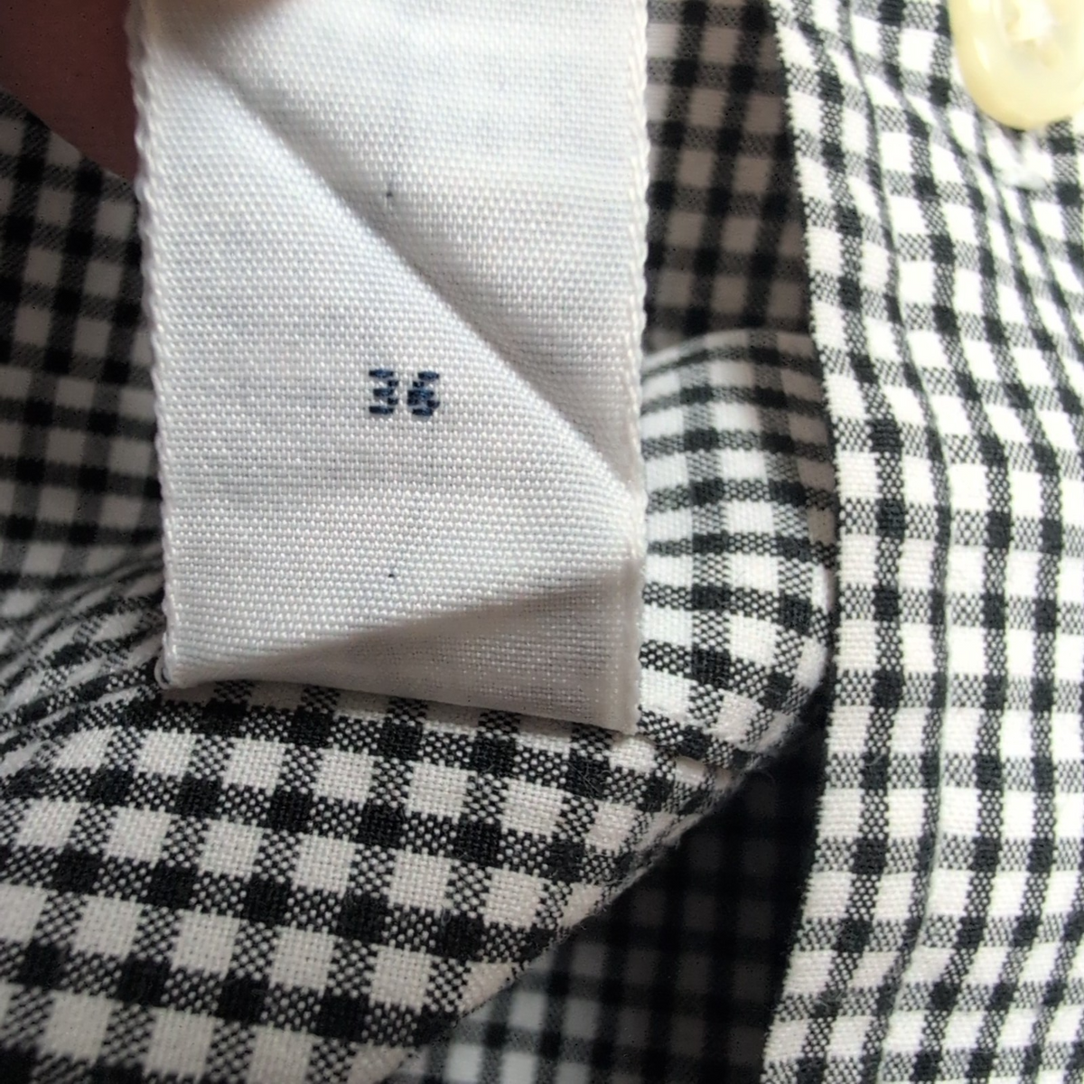 Chemise Ralph Lauren Custom Fit XL Bleu Noir Carreaux Manches Longues