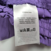 Short Femme XS Fresh Made Violet 100% Viscose Fluide Neuf avec Étiquette