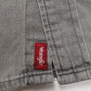 CHEMISE WRANGLER VINTAGE XL Grise Coton POCHE STYLO Workwear Ample homme