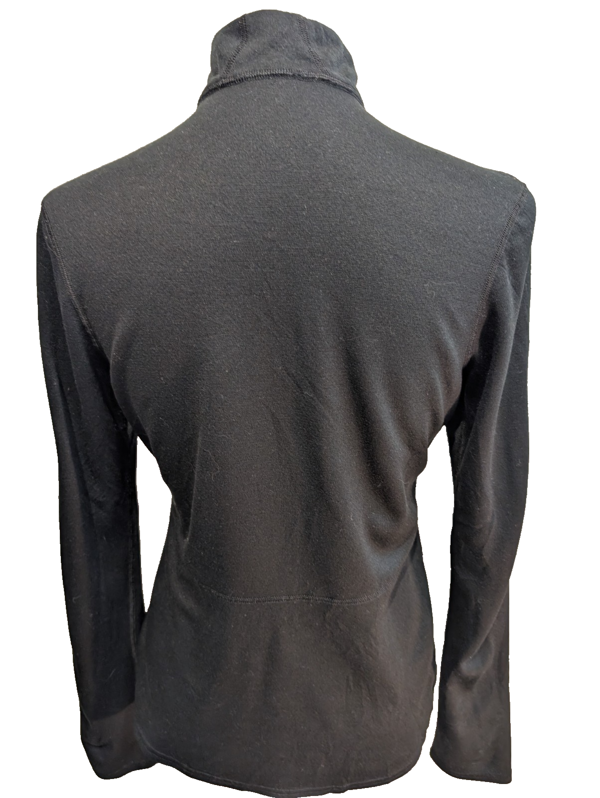 Sweat Patagonia Femme Polartec Noir Col Zippé - Taille M