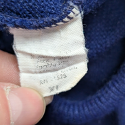 Pull LACOSTE Homme Vintage Bleu Marine Taille XL Excellent État Chic