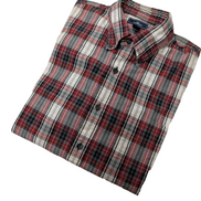 Chemise Dockers rouge à carreaux taille M #166msch