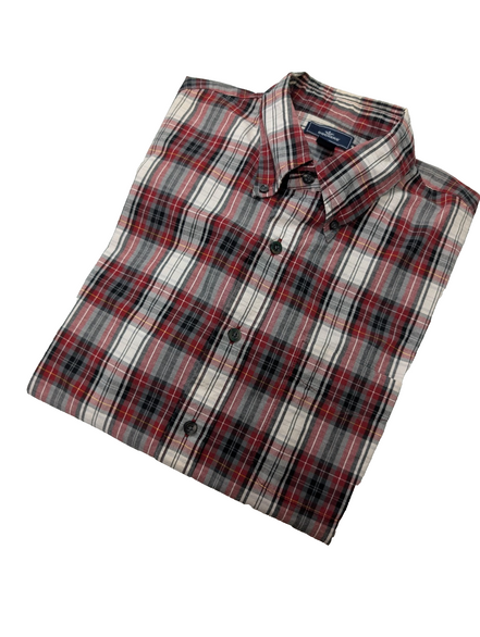 Chemise Dockers rouge à carreaux taille M #166msch