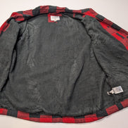 Surchemise Veste Matelassée Sherpa GOODFELLOW & CO Rouge & Noir Taille L |263S