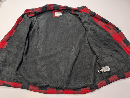 Surchemise Veste Matelassée Sherpa GOODFELLOW & CO Rouge & Noir Taille L |263S