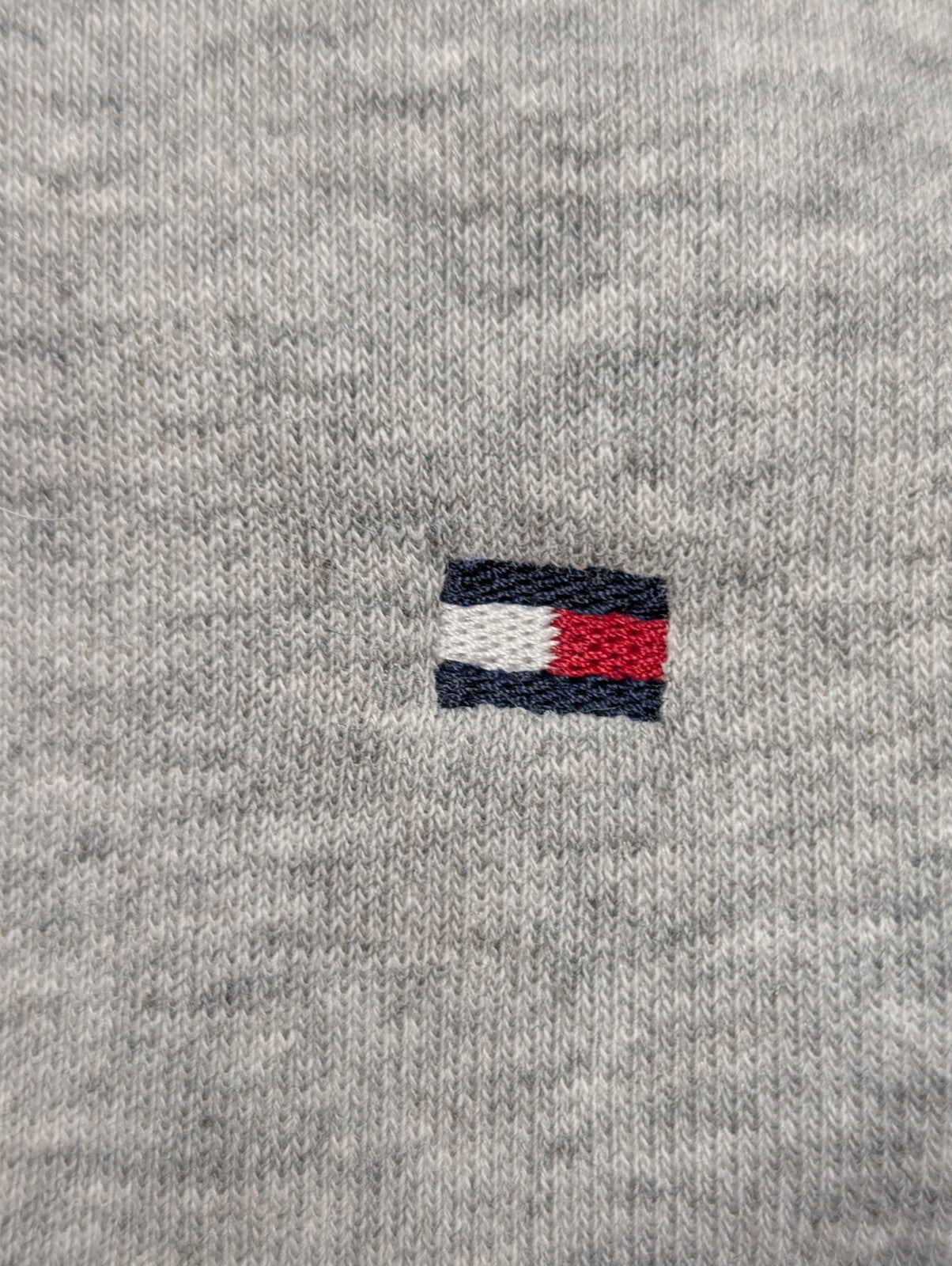 Sweat à Capuche Tommy Hilfiger Gris - Logo Brodé Poitrine - Taille M