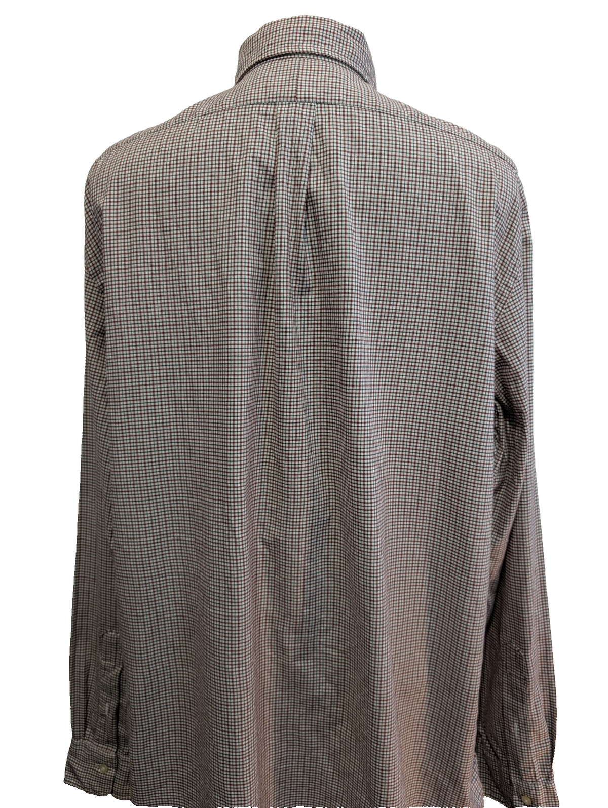 Chemise Ralph Lauren XXL Flanelle Carreaux Rouge Noir Shirt Button Down 3153