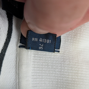 Polo manches courtes Polo Ralph Lauren rayures noir blanc coton XL