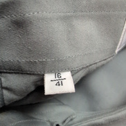 Chemise Ingram Made in Italy L Gris 100% Viscose Neuve Sans Étiquette