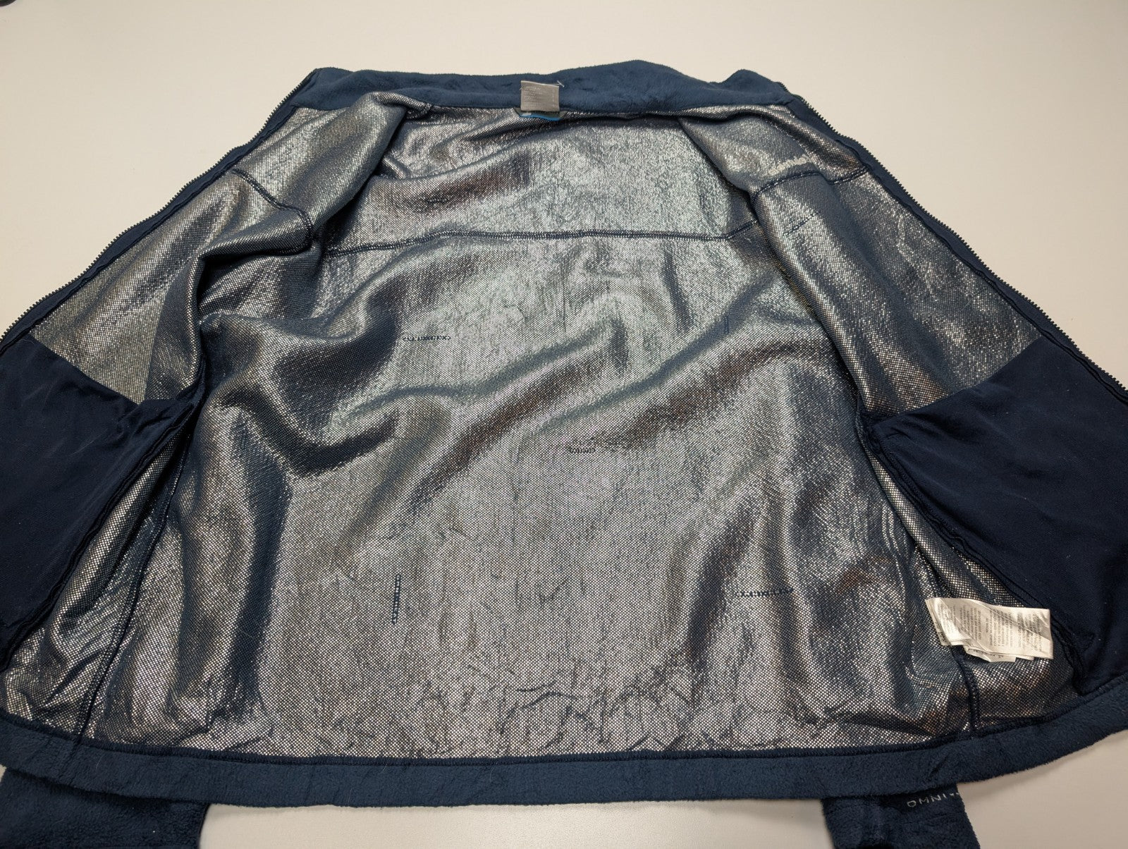 Veste Polaire Columbia Omni-Heat Technique Bleu Marine Homme - Taille L XL