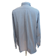 Chemise Ralph Lauren Classic Fit XXL bleu rayures logo bleu marine