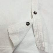 Chemise Patagonia M Blanc 100% Coton Organique Poche Manches Courtes