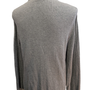 Gilet Zippé Tommy Hilfiger Femme Gris avec Écusson Brodé - Taille 2XL