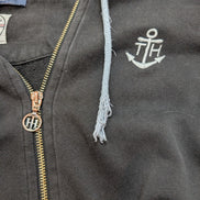 Veste à Capuche Zippée Tommy Hilfiger Homme Noir S | Passes-Pouces