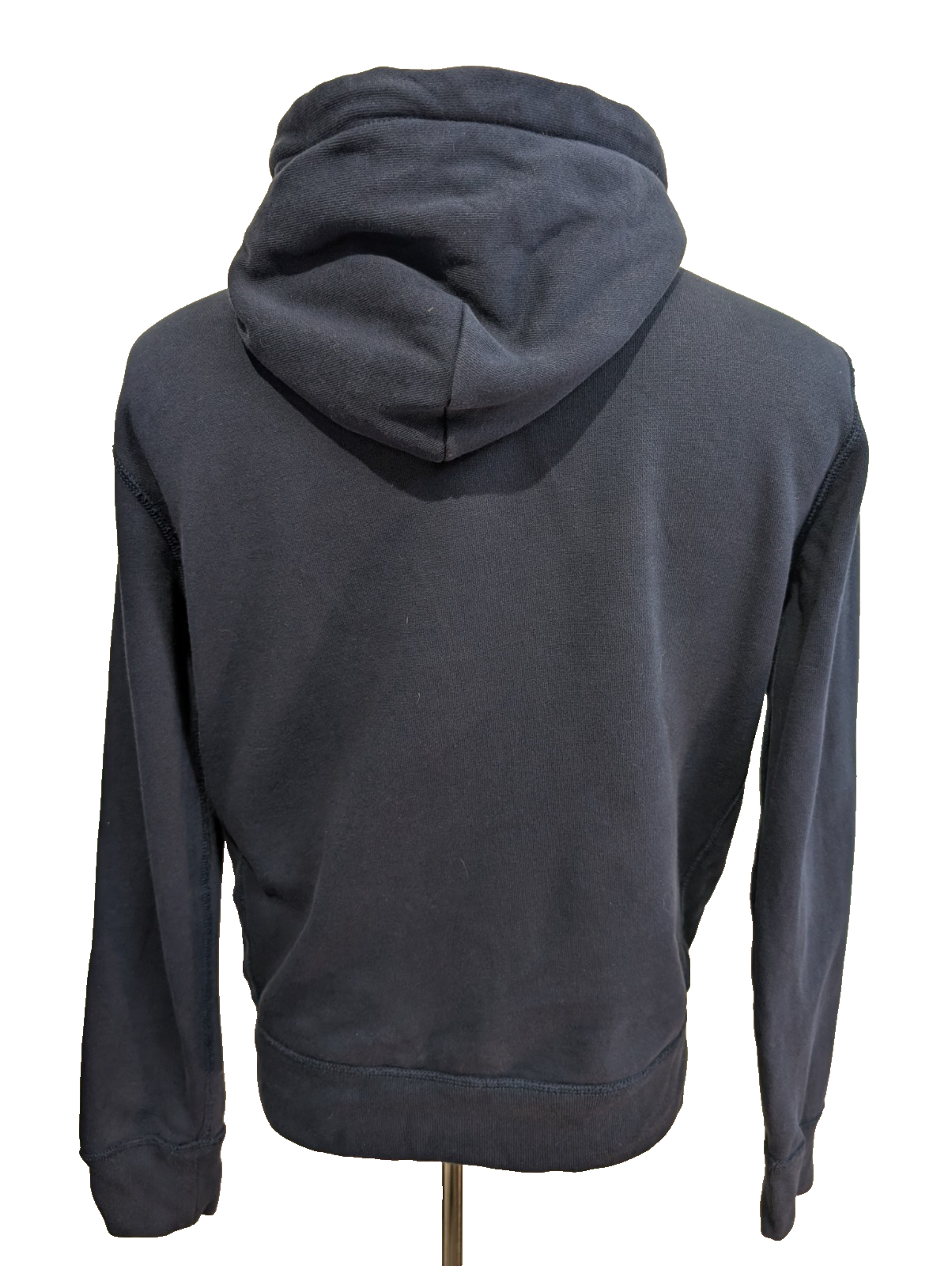 Polo Ralph Lauren Veste Hoodie Capuche Zippée Bleu Marine S Logo Jaune